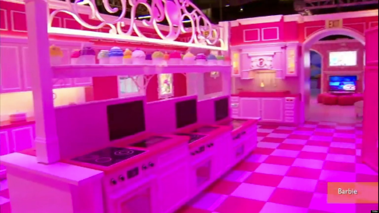 barbie house experience