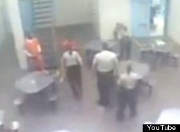WATCH: Inmate's 1-Punch Knockout Of Guard