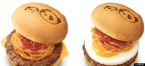 PHOTO: Spaghetti Panda Burger!!