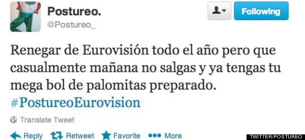 #PostureoEurovisión: triunfa con estas frases en tu fiesta eurovisiva (TUITS)