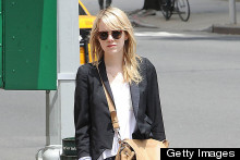 Emma Stone Looks Cool And Casual While Out In New York