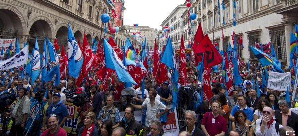 Roma, contra la austeridad