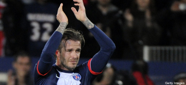 ¡No llores, Beckham! El último partido del ídolo inglés