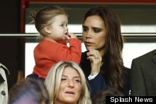 Victoria And Harper Are Super-Stylish At David Beckham's Last Game