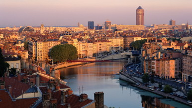 File image: A view of Lyon