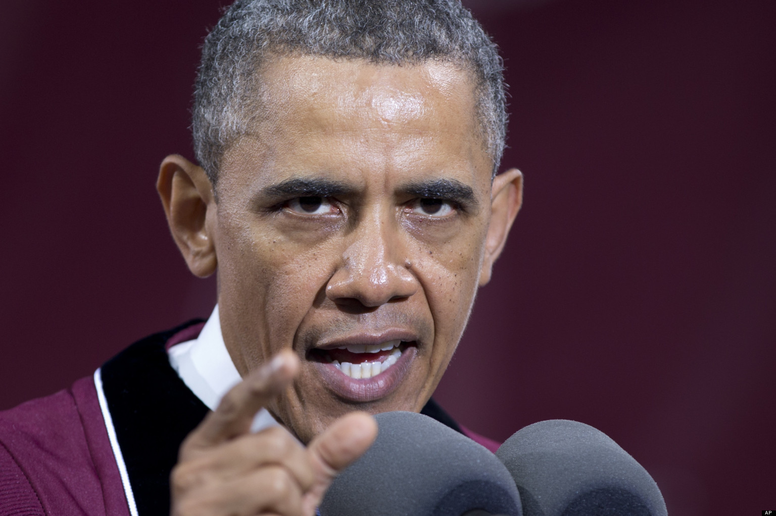 Obama Morehouse Speech President Talks Good Deeds, Race & Manhood At