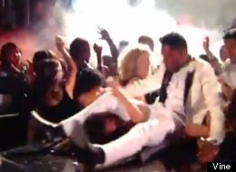 Miguel's Jump Kick Fail At Billboard Music Awards Results In Singer Landing On Fan's Neck (VIDEO)