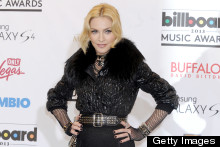2013 Billboard Music Awards: Madonna Does Fishnet And Suspenders
