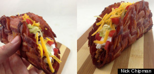 How To Make A Bacon Weave Taco