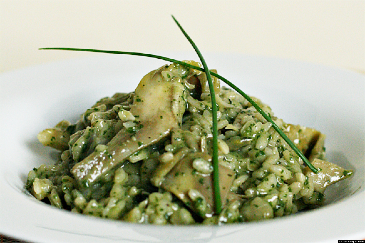Artichoke Risotto With LemonHerb Pesto HuffPost