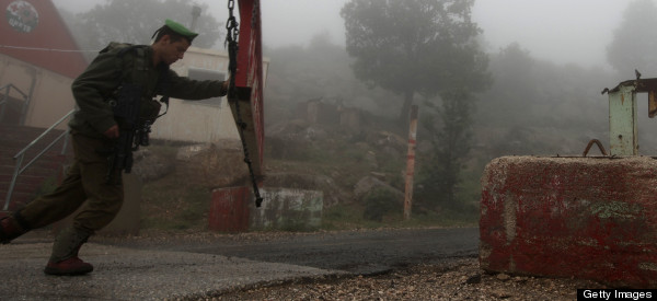 Syrian Gunfire Hits Golan Heights