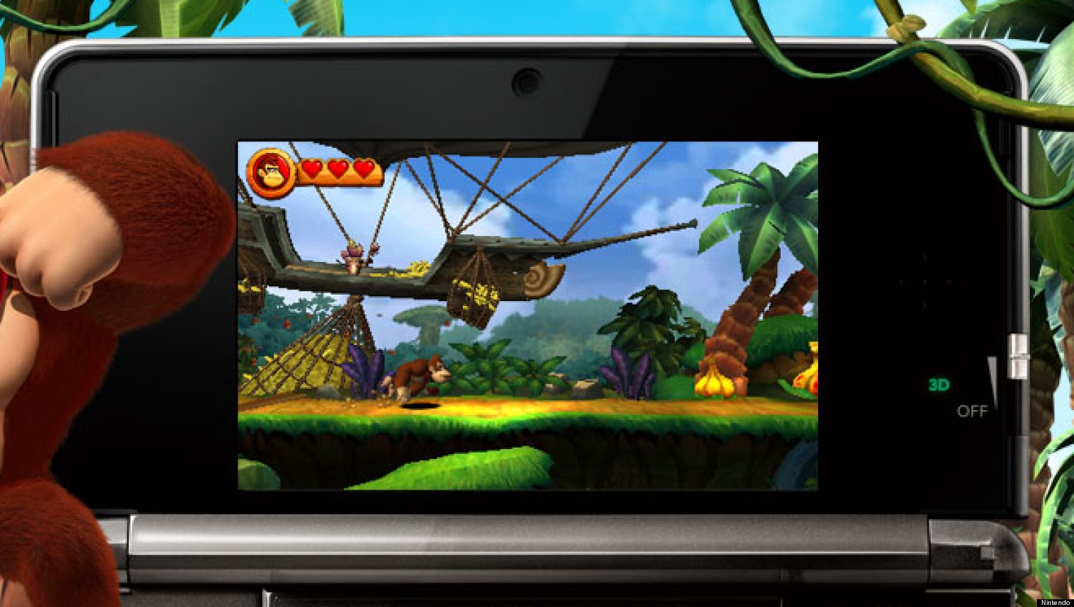Donkey Kong Country Returns 3DS UK Review (NINTENDO) | HuffPost UK