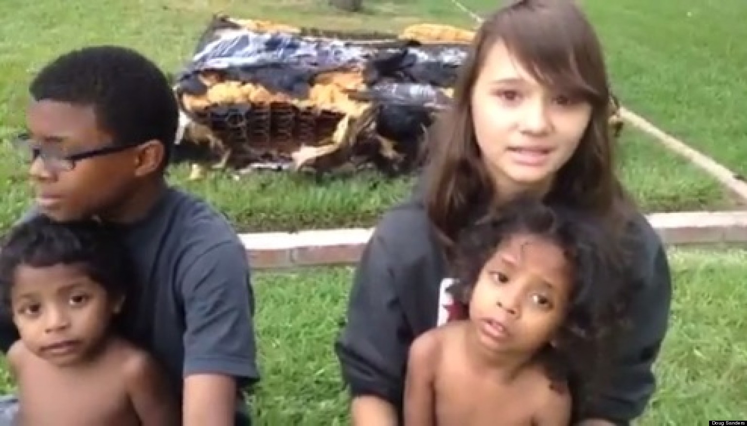 Teen Girl's Amazing Moment Of Valor During Home Fire