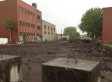 Un terrain de Rosemont est rasé