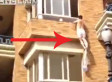 WATCH: Wife's Lover Escapes Through Third-Story Window