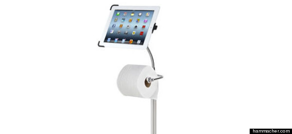 El accesorio ideal para quienes se llevan el iPad al baño