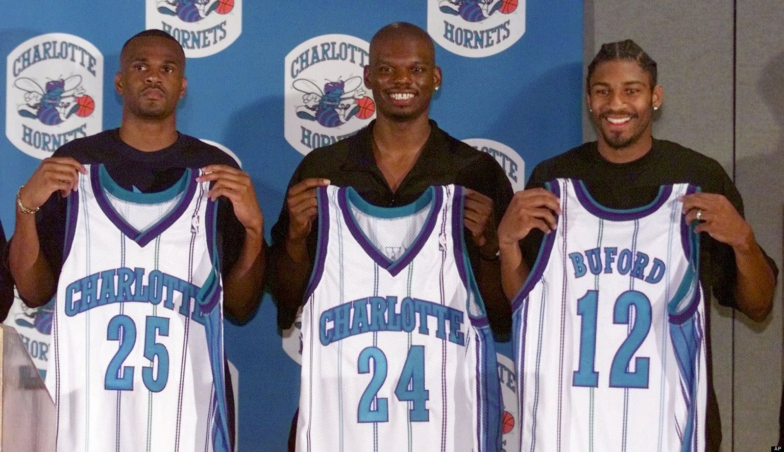 charlotte hornets 90s jersey