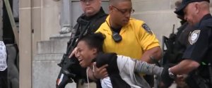 Peaceful Protester Tasered Outside DOJ (VIDEO)