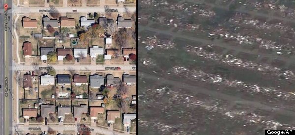 Oklahoma avant et après la tornade (PHOTOS)