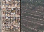 Tornado Before After