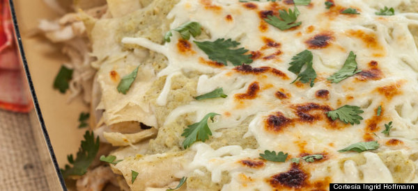 RECETA: Enchiladas suizas