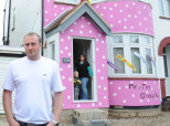 Mr Blobby Pink House