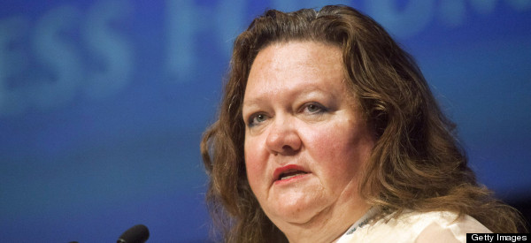 Rinehart Still Richest Down Under Despite $7 Billion Loss
