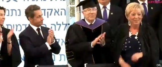 La tournée politique mondiale de Sarkozy fait escale en Israël La tournée politique mondiale de Sarkozy fait escale en Israël