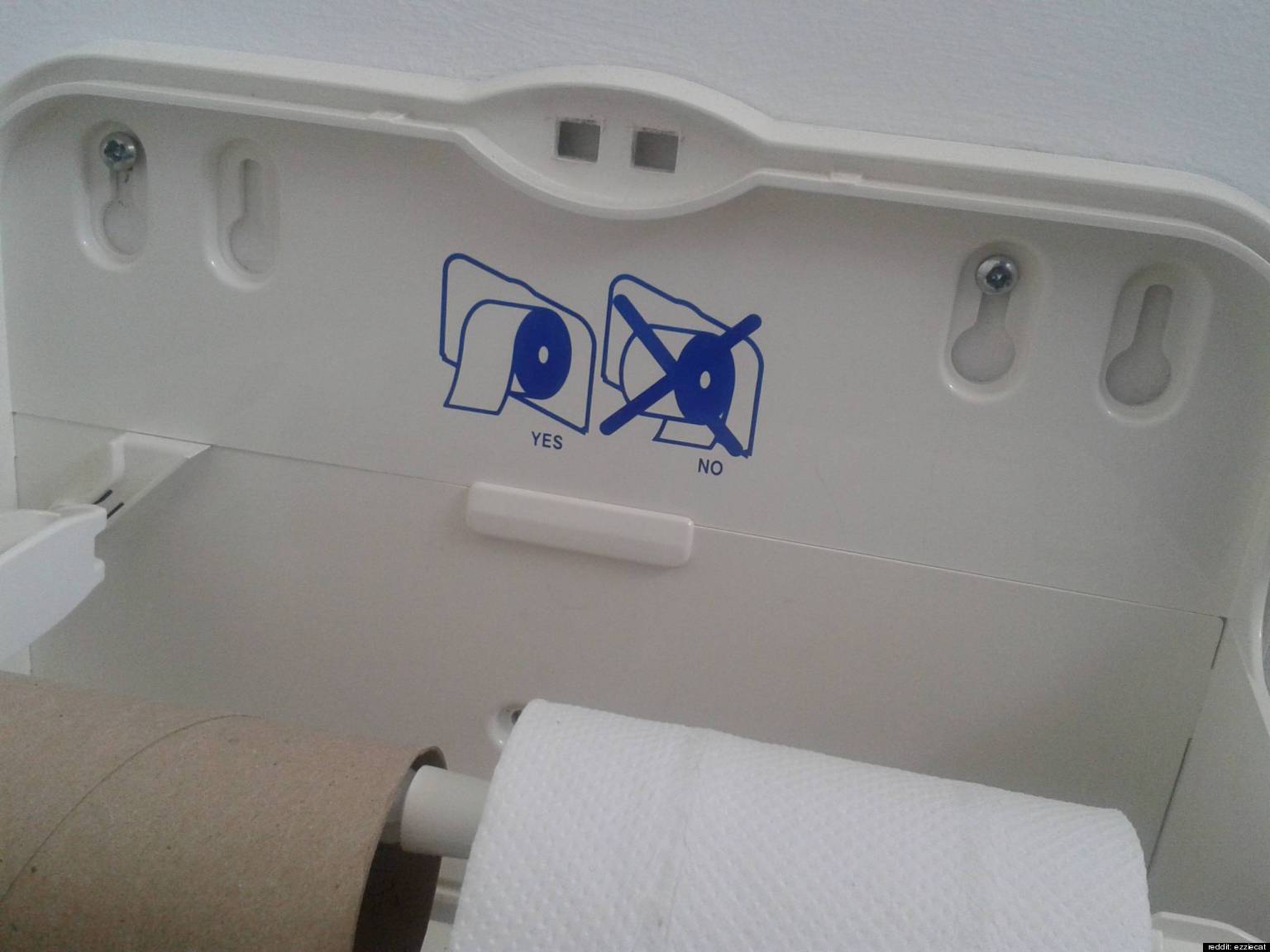 Which Way Toilet Paper Goes SETTLED (PHOTO) HuffPost