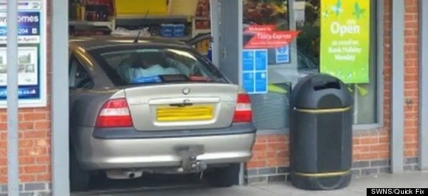 British Mayor -- And Former Driving Teacher -- Crashes Car Into Grocery Store