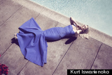 January Jones Does Pool-Side Glamour For Net-A-Porter