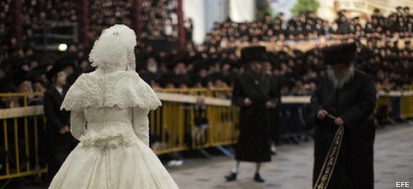 Boda de judíos ultraortodoxos... con 25.000 invitados(FOTOS)