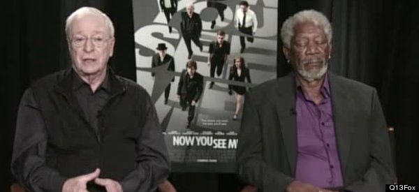 Morgan Freeman Dozes Off During Interview