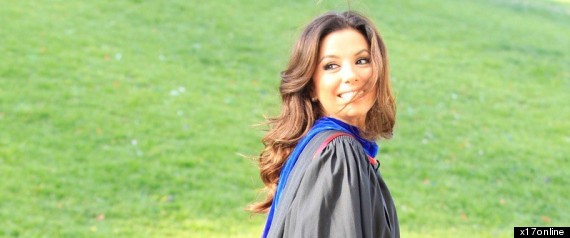 EVA LONGORIA GRADUATES