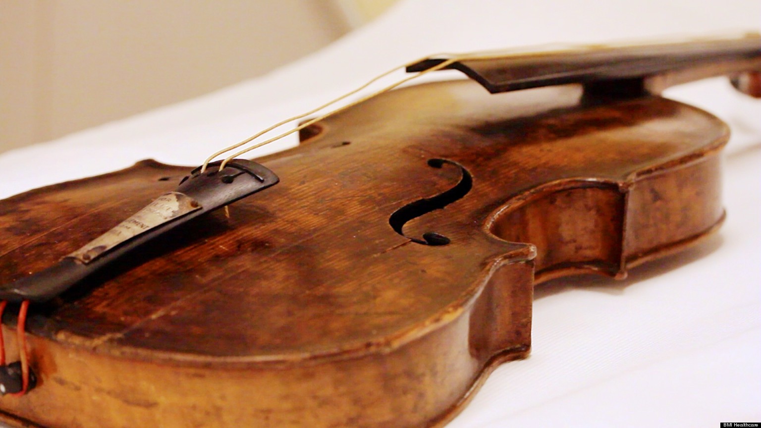 Titanic Violin Confirmed Authentic By CT Scan; Instrument Belonged To