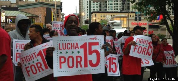 Fast Food Workers Take Wage Protest To McDonald's HQ
