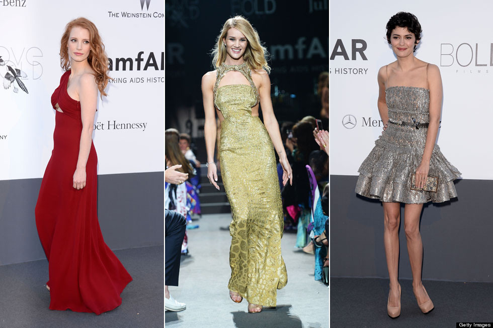 GLAMOUR GIRLS Show-Stopping Style From The amfAR 2013 Gala