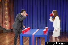 Only Julianne Moore Could Look This Stylish While Taking On Jimmy Fallon In A Drinking Game