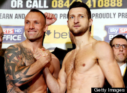 Froch And Kessler Come Face-To-Face At Weigh-In (PICTURES)