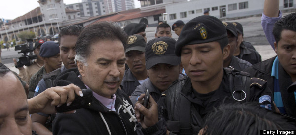 Ex-Guatemalan President Extradited To U.S. On Money Laundering Charges