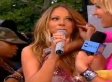 A Mariah Carey le traiciona su vestido en directo (VÍDEO, FOTOS)