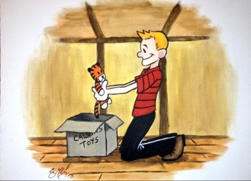 grown up calvin and hobbes