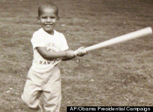 Obama Baseball Photo
