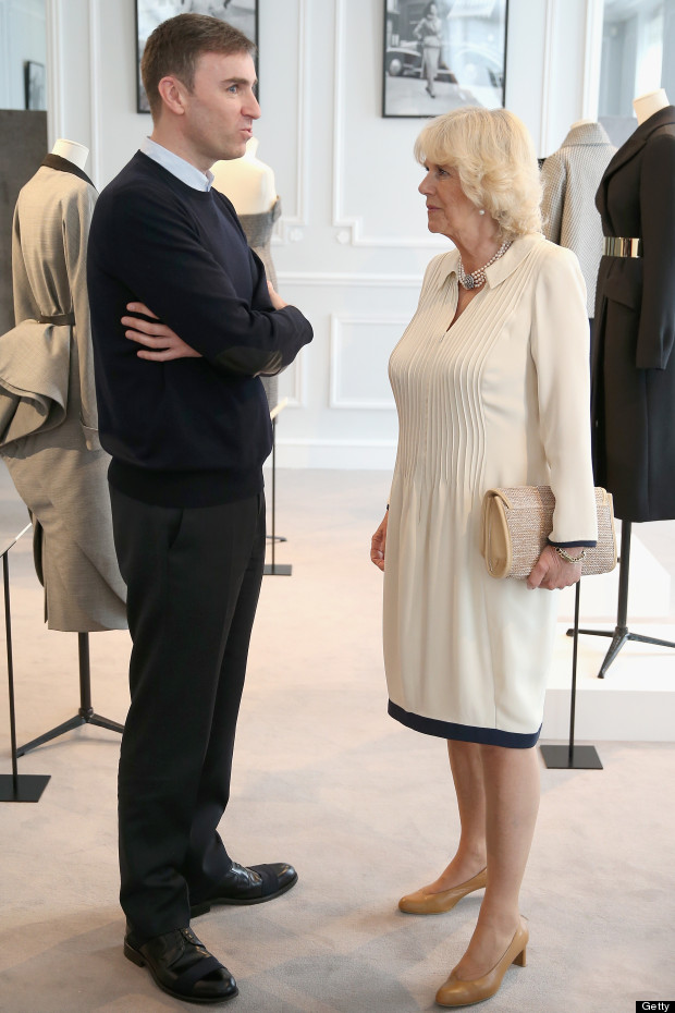 camilla duchess of cornwall raf simons