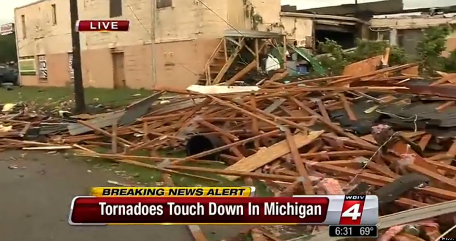 Michigan Tornadoes, Storms Wreak Havoc In Genesee, Shiawassee Counties