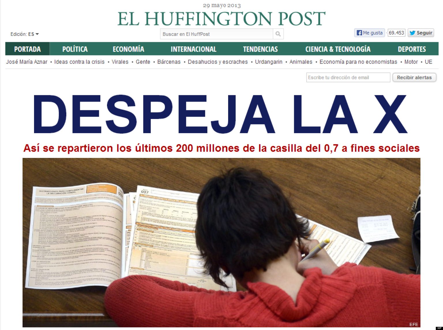 Perfil De El Huffington Post En España Lo Define Como El Nuevo 9779