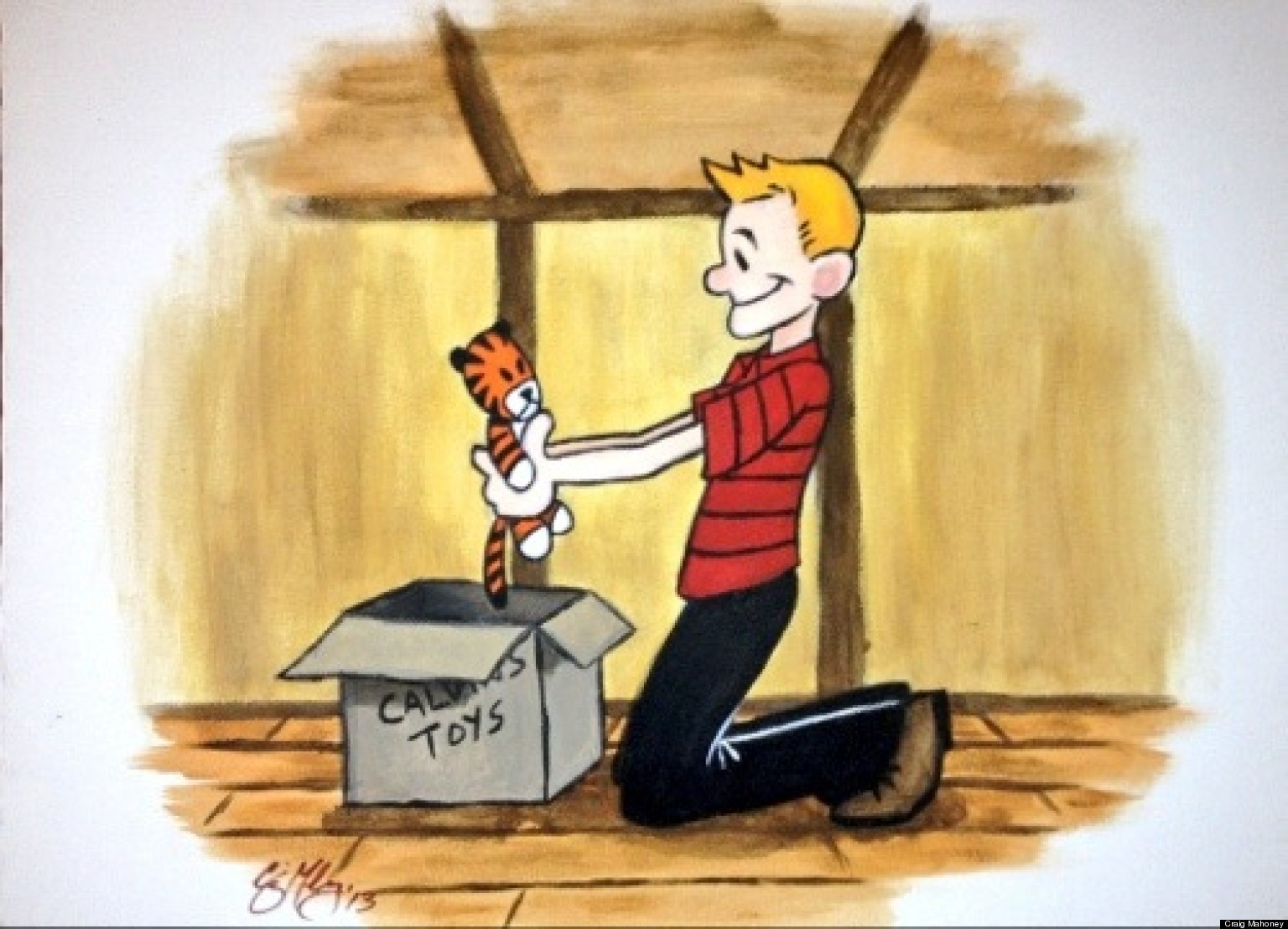 Grown Up Calvin And Hobbes Is Our Picture Of The Day Huffpost Uk 
