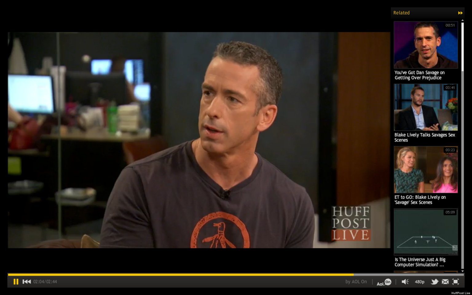 Dan Savage Why Gays Are Better At Sex Video Huffpost