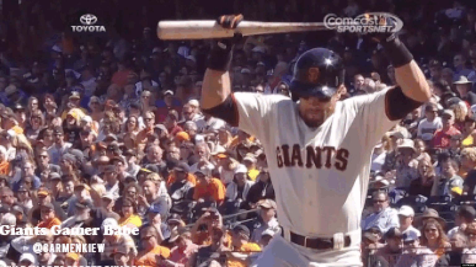 Andres Torres Breaks Bat Over Leg, Providing An Excuse To Watch Bo