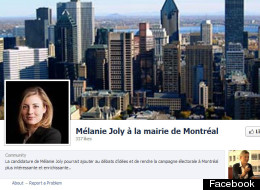 Mairie de Montréal: une page Facebook non-officielle pour Mélanie Joly